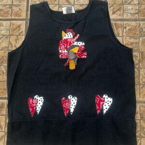 Vintage country chicken Boundary Line Large‎ GUC